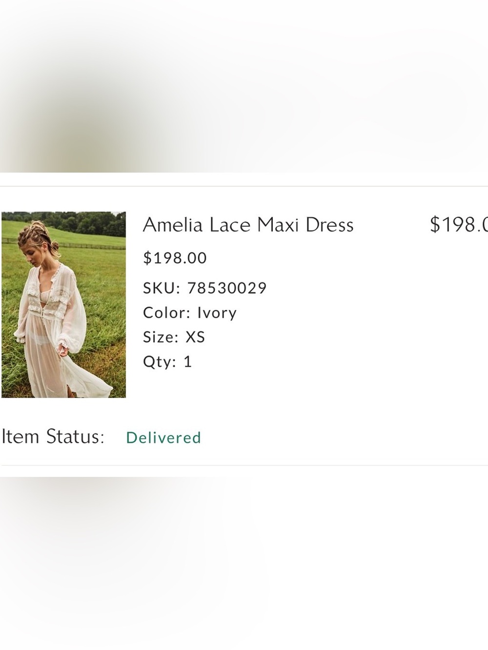 Free people Amelia lace maxi dress - Picture 2 of 2
